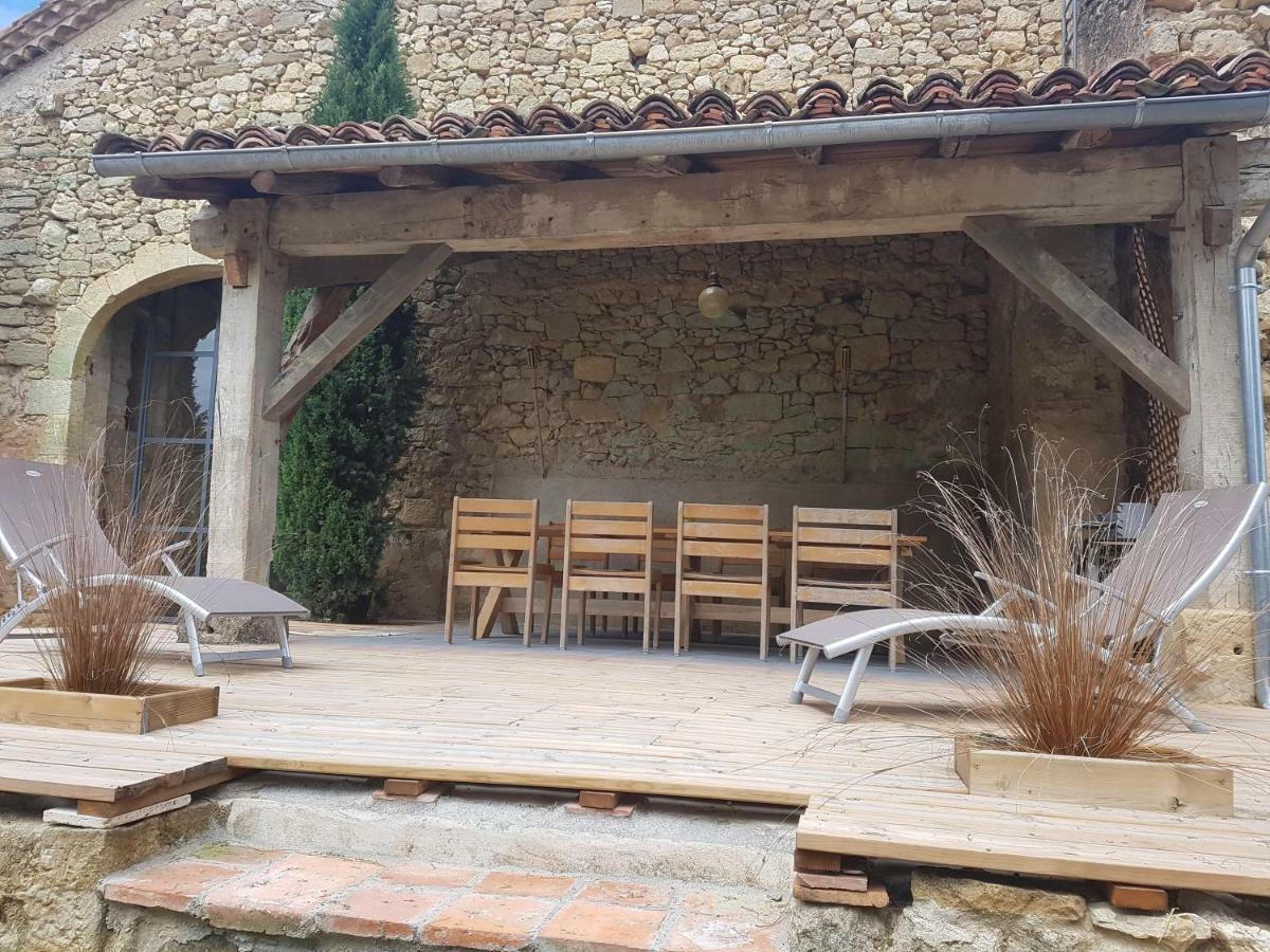 Villa Gite De La Commanderie Castéra-Verduzan Exterior foto